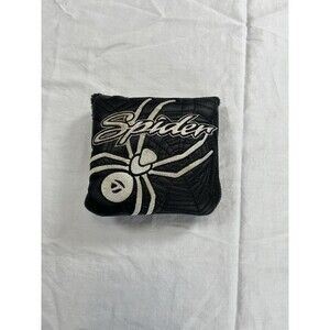 Taylormade Spider Putter Headcover Mallet 2 Ball Putter Cover Black White